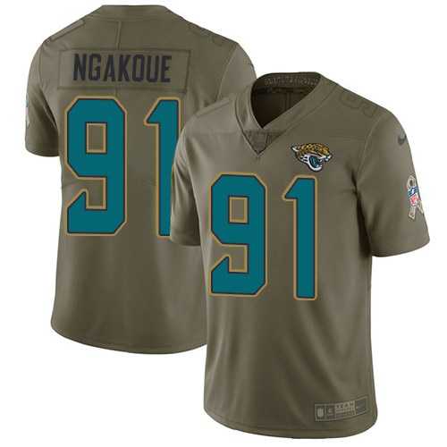 Nike Jaguars 91 Yannick Ngakoue Olive Salute To Service Limited Jersey Dzhi,We sell and wholesale Nike Jaguars 91 Yannick Ngakoue Olive Salute To Service Limited Jersey Dzhi on line form chian!